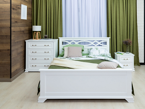 Кровать 180х210 Niko - Кровать в стиле современной классики из массива