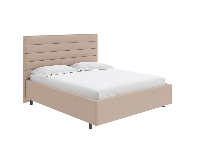 Кровать Verona 80x190 Экокожа Черный - Кровать в лаконичном дизайне в обивке из мебельной ткани или экокожи.