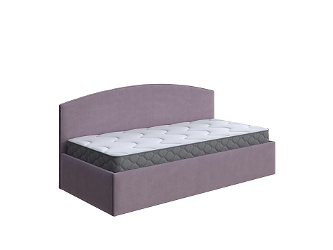 Фиолетовая кровать Hippo - Удобная детская кровать в мягкой обивке