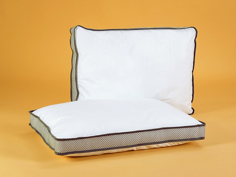 Подушка с эффектом памяти One Simple - Подушка классической формы с сеткой-аэратором по периметру
