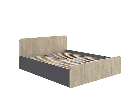 Кровать 120х200 Way Plus с подъемным механизмом - Кровать в эко-стиле с глубоким бельевым ящиком