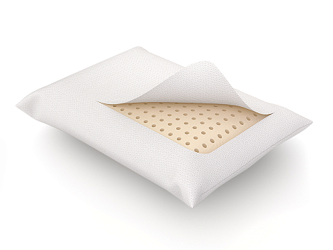 Гелевая подушка Comfort Maxi - Подушка классической формы из перфорированного латекса. 