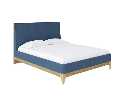 Кровать полуторная Odda - Мягкая кровать из ЛДСП в скандинавском стиле