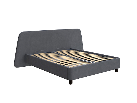 Кровать 140х190 Sten Berg Right - Мягкая кровать с необычным дизайном изголовья на правую сторону