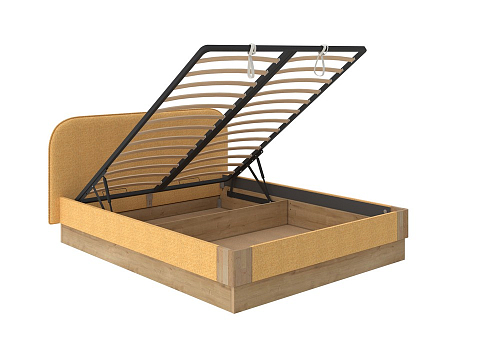 Деревянная кровать Lagom Plane Soft с подъемным механизмом - Кровать с ПМ. 