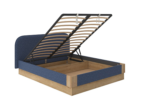 Кровать с мягким изголовьем Lagom Plane Soft с подъемным механизмом - Кровать с ПМ. 