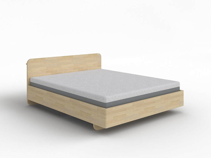 Кровать Minima с подъемным механизмом 90x200 Массив (береза) Масло-воск Natura - Кровать в стиле экоминимализма.